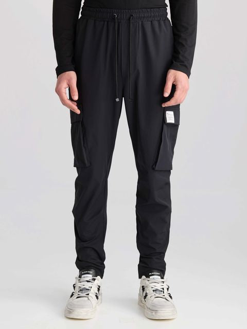 【BAON】[unisex] Denico Banding String Big Cargo Padding PT Cargo String Balloon Pants – Estudio Niksen