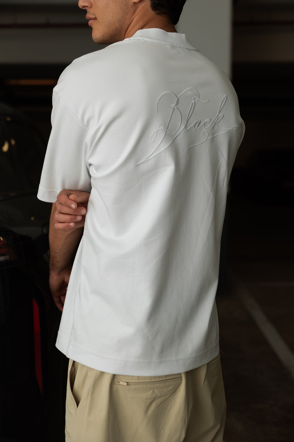 T-SHIRT BD tonal print