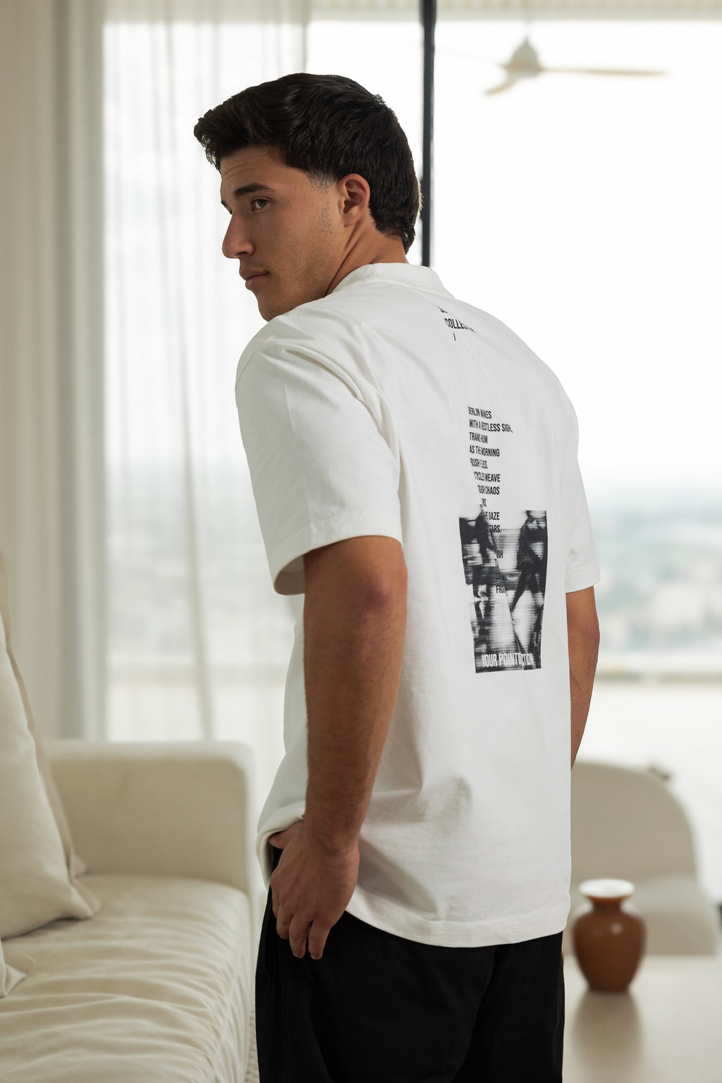 T-SHIRT BD graphic print